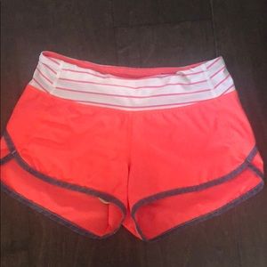 Lululemon speed shorts